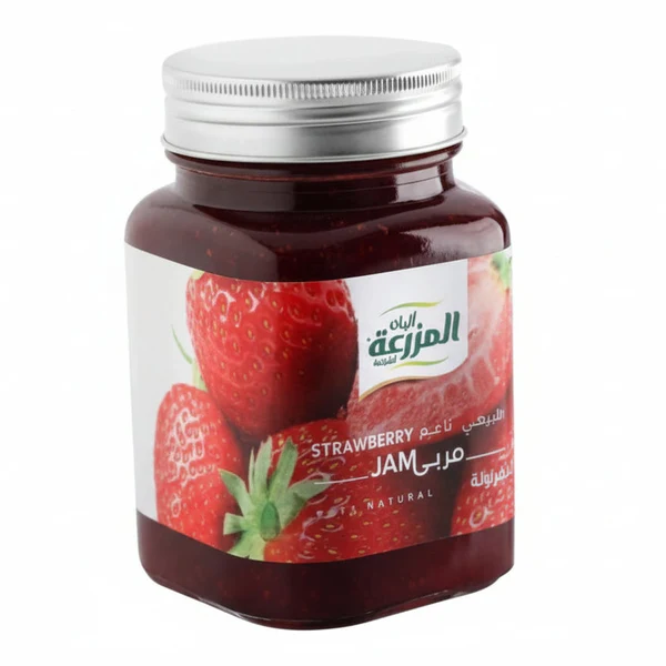 AlMazraa-StrawBerries-Jam-450g-1