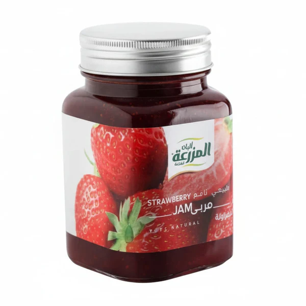 AlMazraa-Strawberry-Jam-450g-1